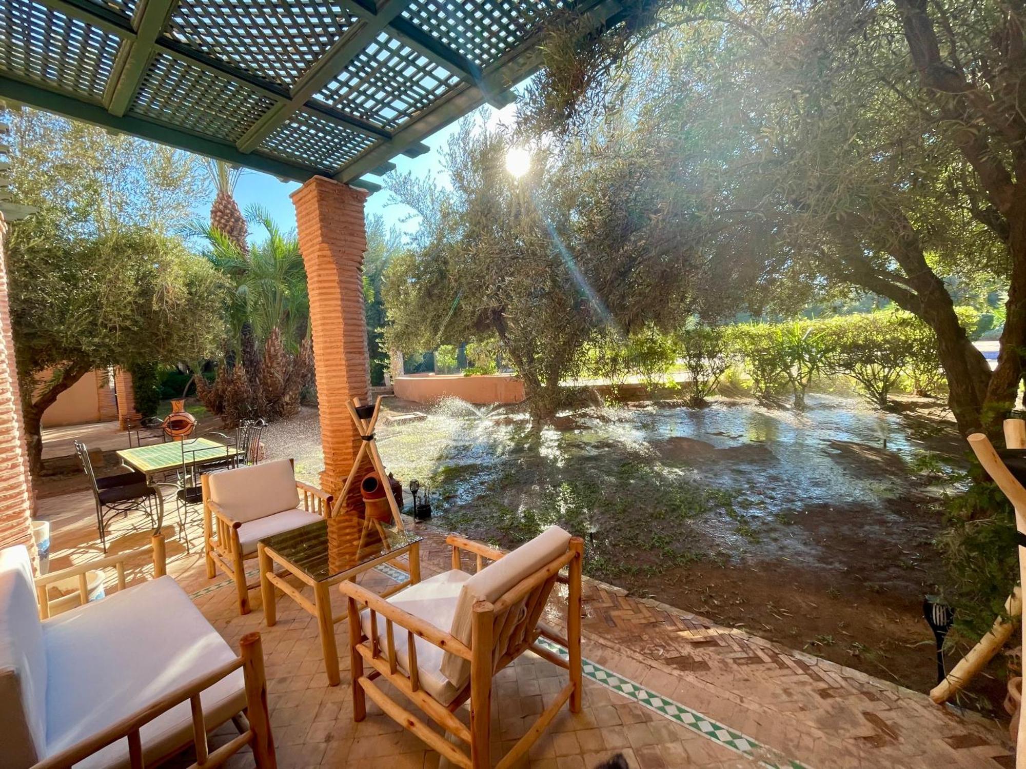 Апартаменты Les Fleurs Du Bien - Marrakech Марракеш Экстерьер фото