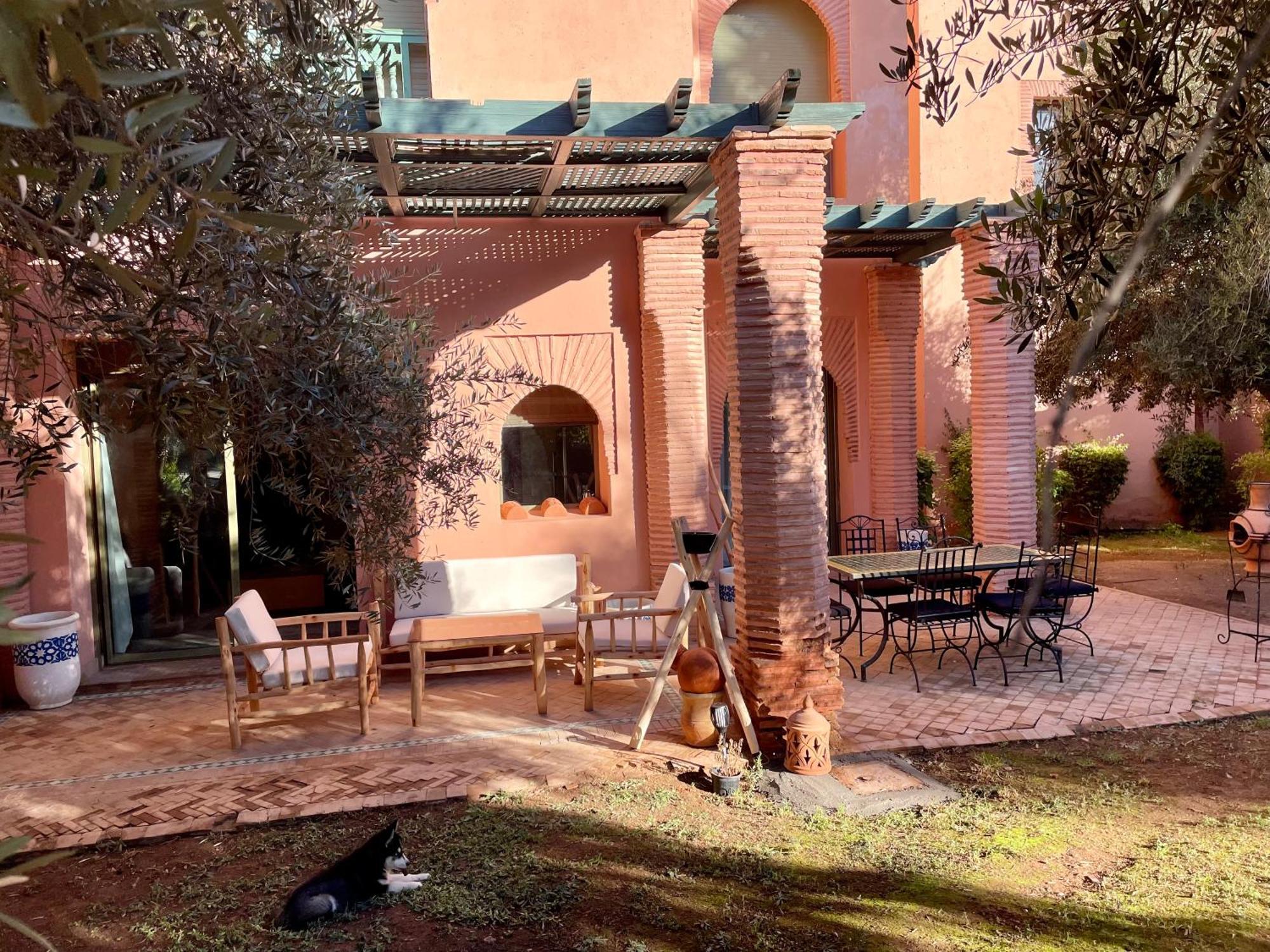 Апартаменты Les Fleurs Du Bien - Marrakech Марракеш Экстерьер фото