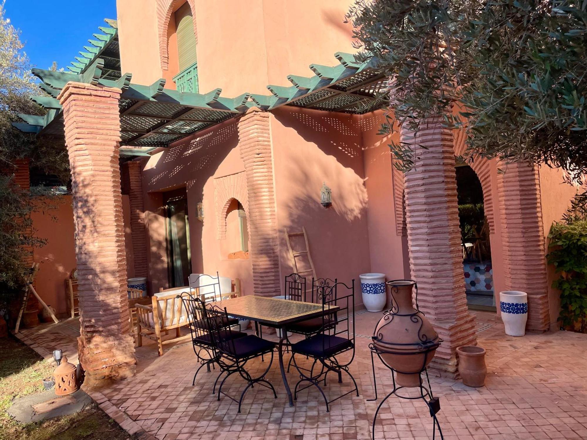 Апартаменты Les Fleurs Du Bien - Marrakech Марракеш Экстерьер фото