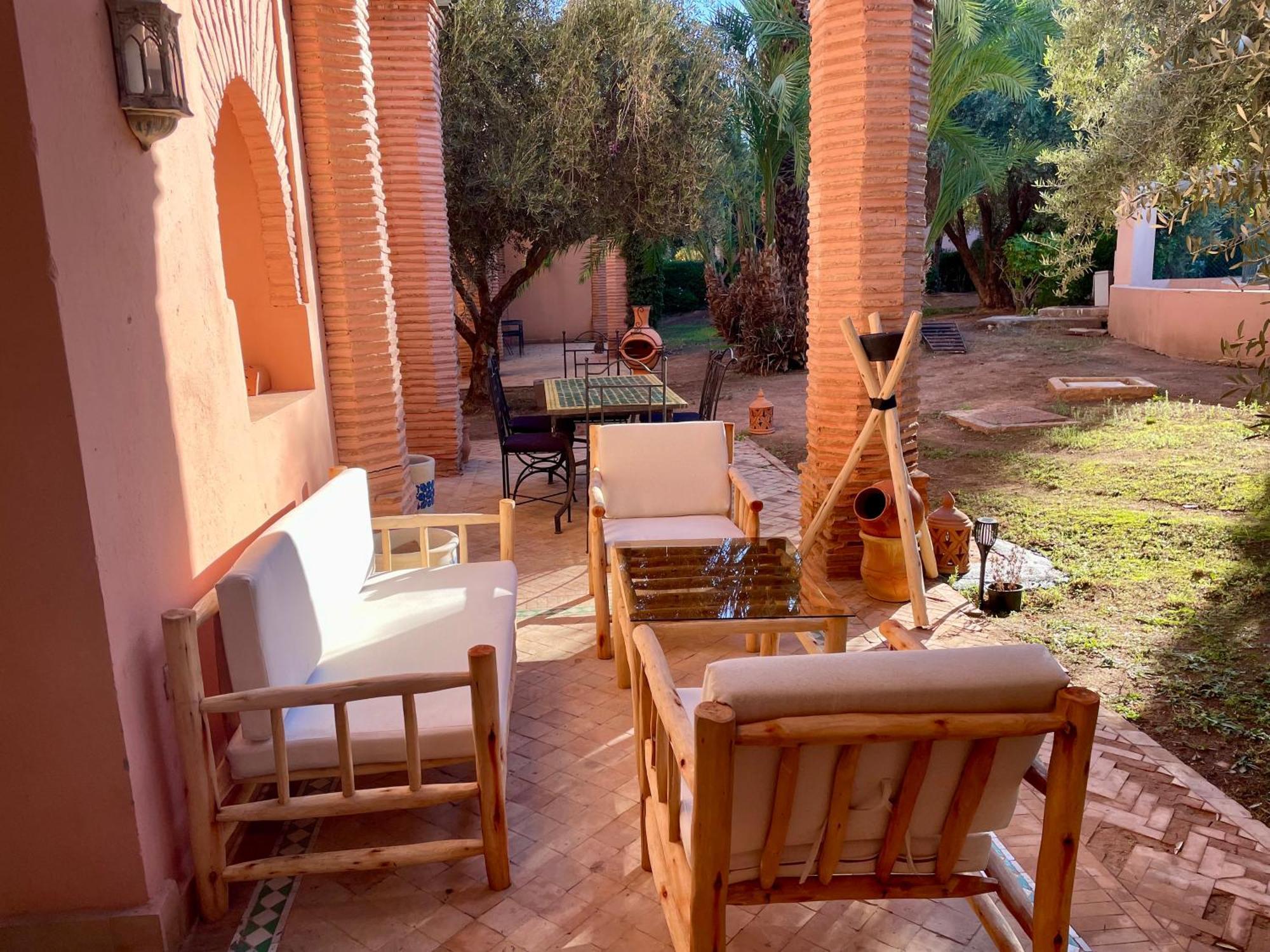 Апартаменты Les Fleurs Du Bien - Marrakech Марракеш Экстерьер фото